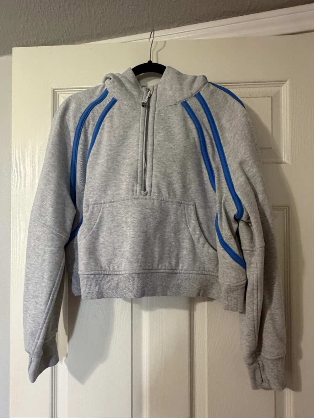 lululemon Heathered Core Ultra Light Grey/Pool Party scuba